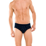 SCHIESSER Herren Slip 4 PACK - Sportslip, Essentials Feinripp, Karo-Print, S-XXL – 2/3