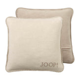 JOOP! cushion cover - UDF Doubleface, 50x50 cm, logo