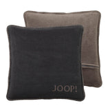 JOOP! cushion cover - UDF Doubleface, 50x50 cm, logo