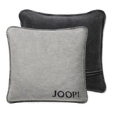 JOOP! cushion cover - UDF Doubleface, 50x50 cm, logo