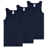 Sanetta Jungen Unterhemden 3er Pack - Tank Top, Basic, Organic Cotton, einfarbig