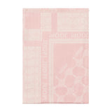 JOOP! Damen Schal - Webschal, Cornflower, Logo, Jacquard, Bicolor