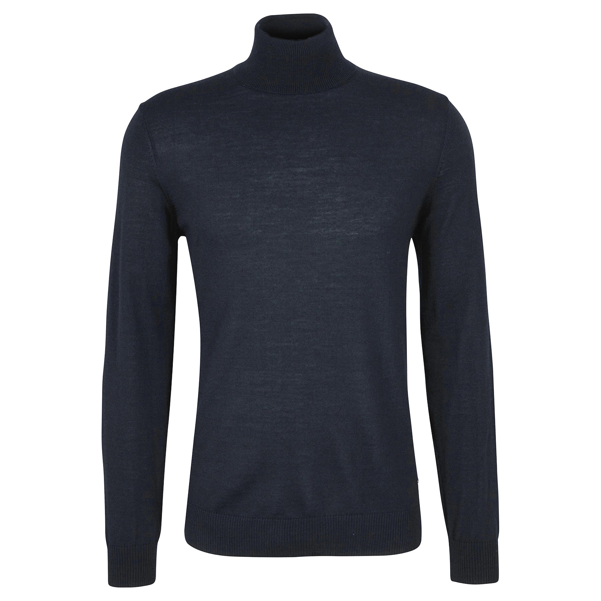 JOOP! men's knitted pullover - JK-04Donte, turtleneck, fine knit, wool, plain