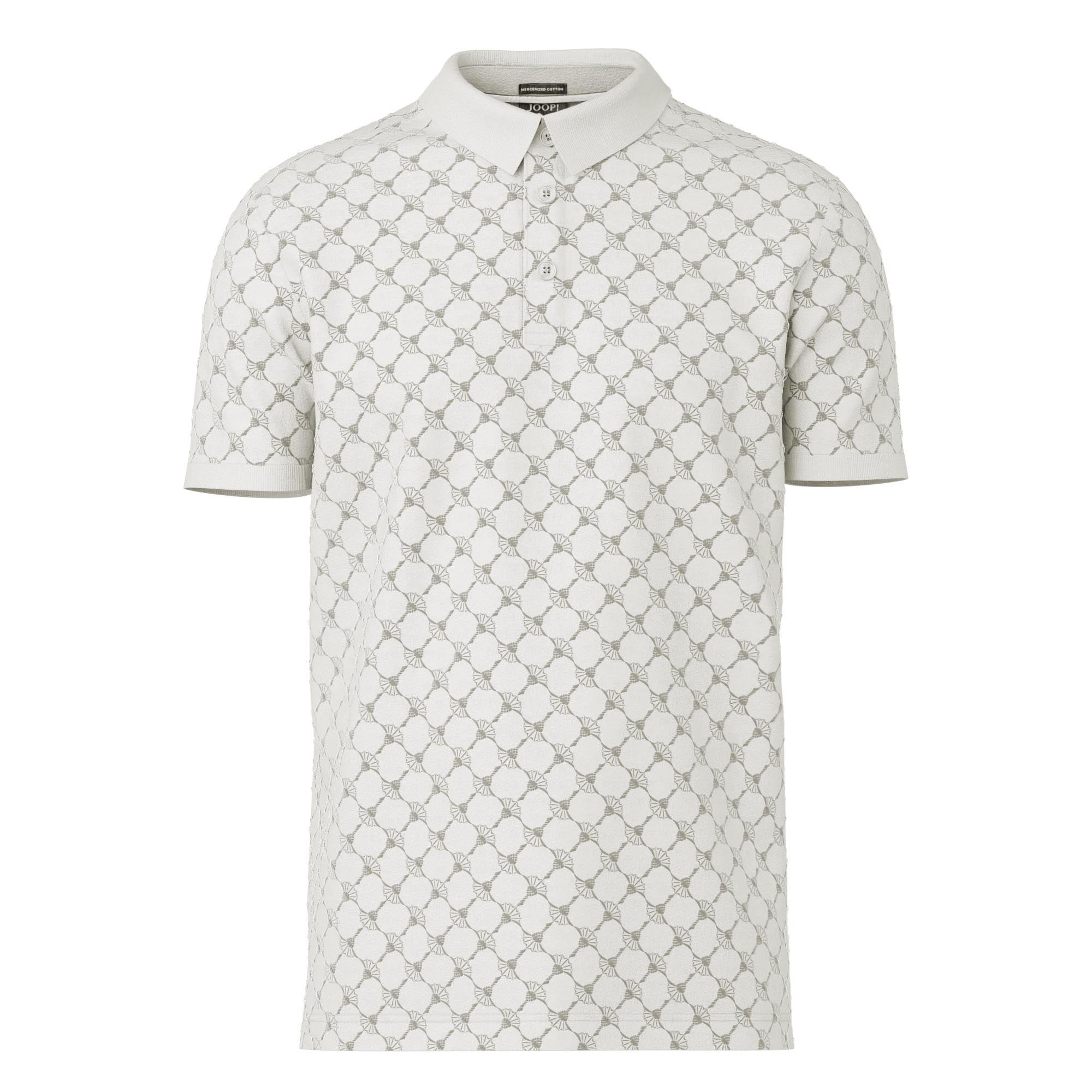 JOOP! Herren Poloshirt - JJ-04Pancrazio, Polokragen, Cornflower-Alloverprint, Baumwolle