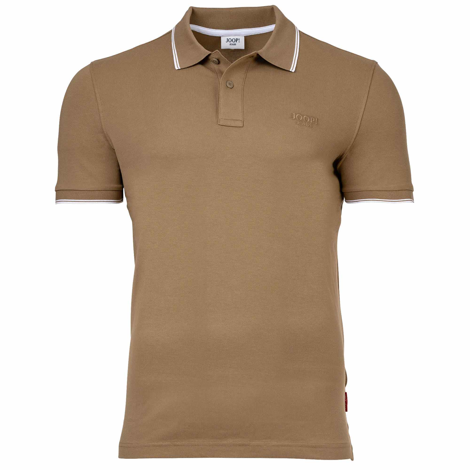 JOOP! JEANS men's Agnello polo shirt, polo collar, stripe details, cotton blend