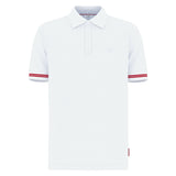 JOOP! JEANS Herren Poloshirt -  Amare, Polokragen, Streifen-Details, Baumwollmischung