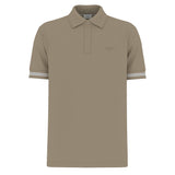 JOOP! JEANS Herren Poloshirt -  Amare, Polokragen, Streifen-Details, Baumwollmischung