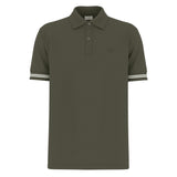 JOOP! JEANS Herren Poloshirt -  Amare, Polokragen, Streifen-Details, Baumwollmischung