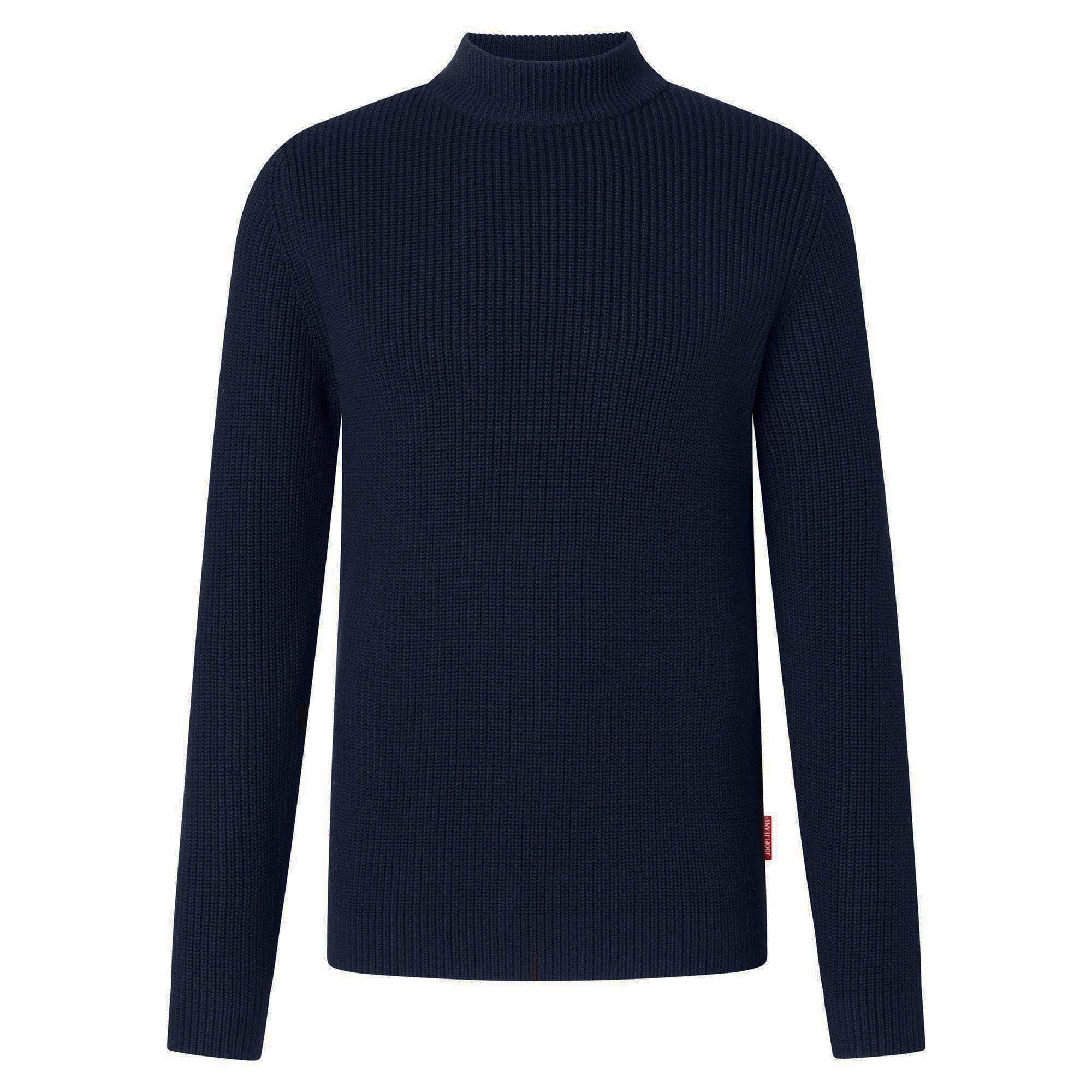 JOOP! JEANS Herren Strickpullover - Orlinor, Wolle, Grobstrick, Rundhals, einfarbig