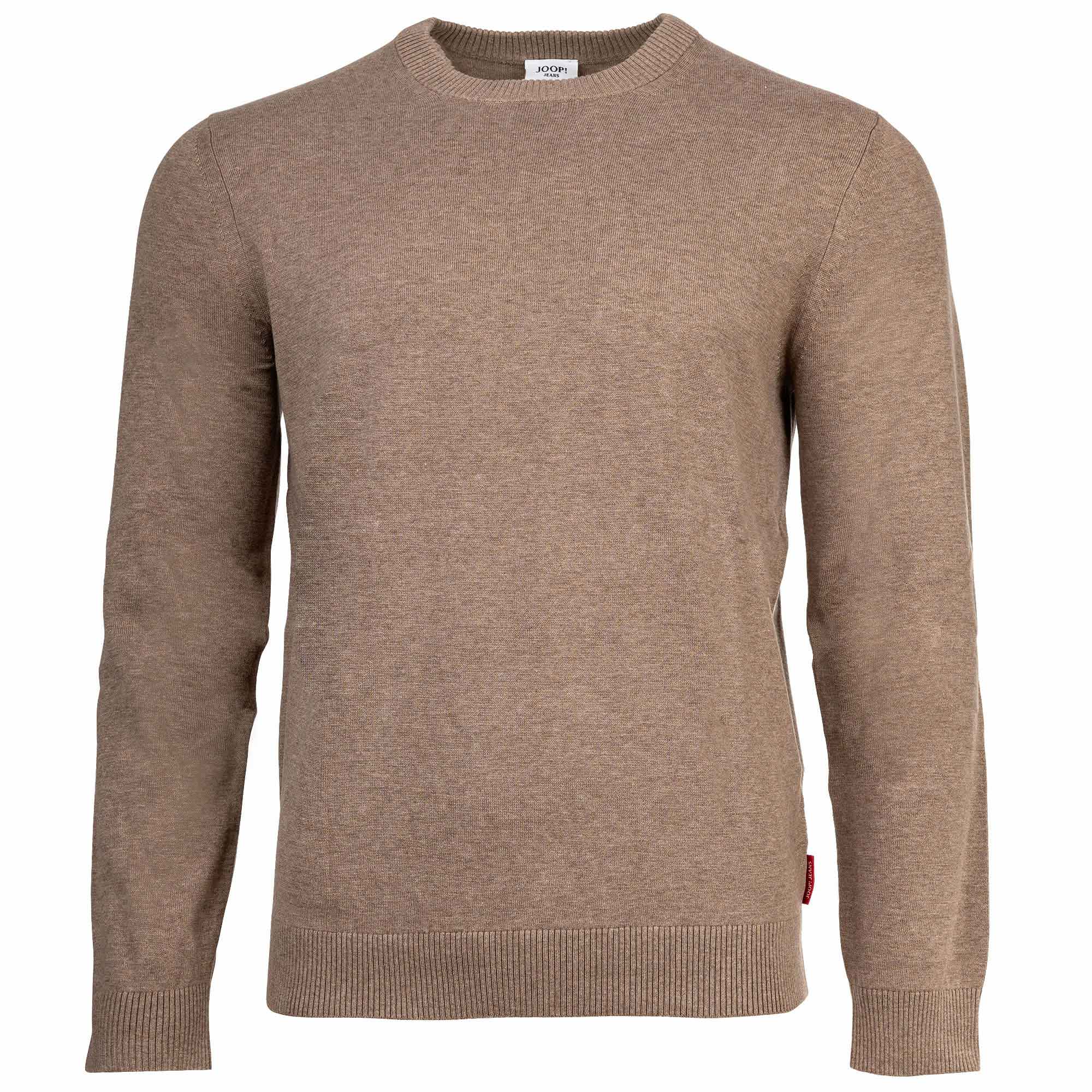 JOOP! JEANS Men's Fine Knit Sweater - Pablor, Cotton, Crew Neck, Solid Color