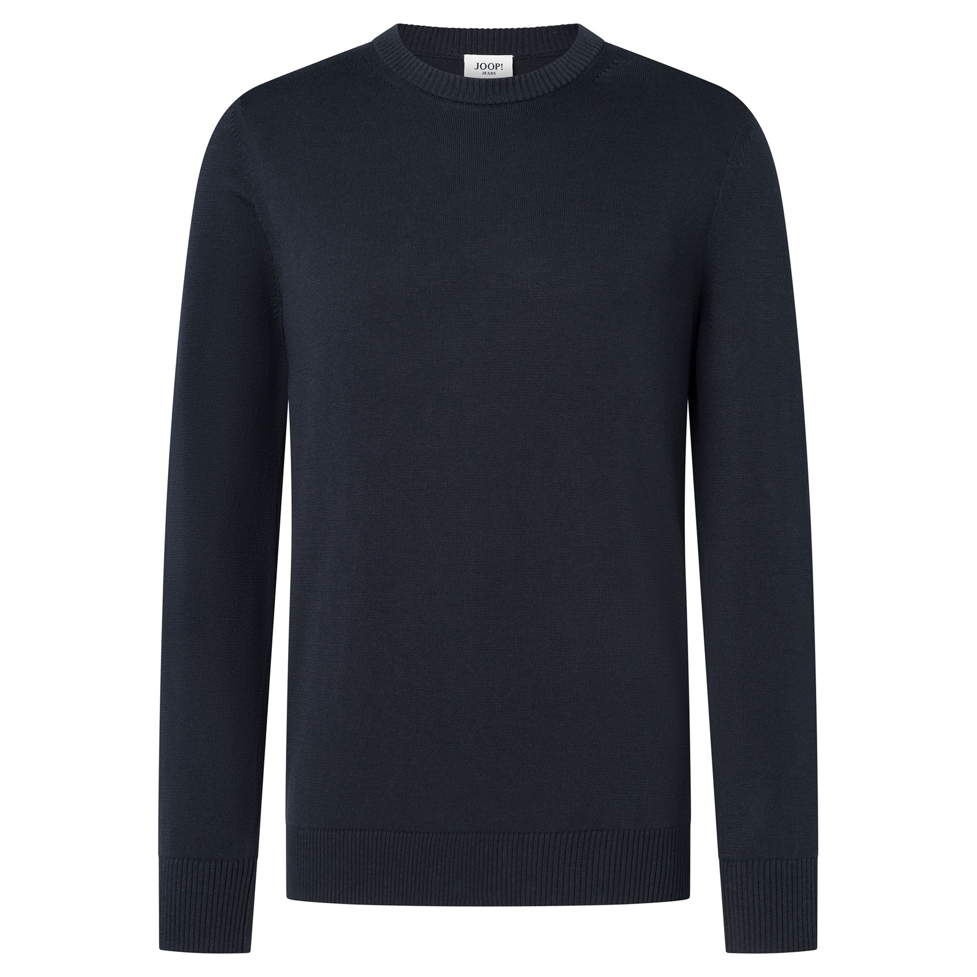 JOOP! JEANS Herren Feinstrickpullover - Pablor, Baumwolle, Rundhals, einfarbig