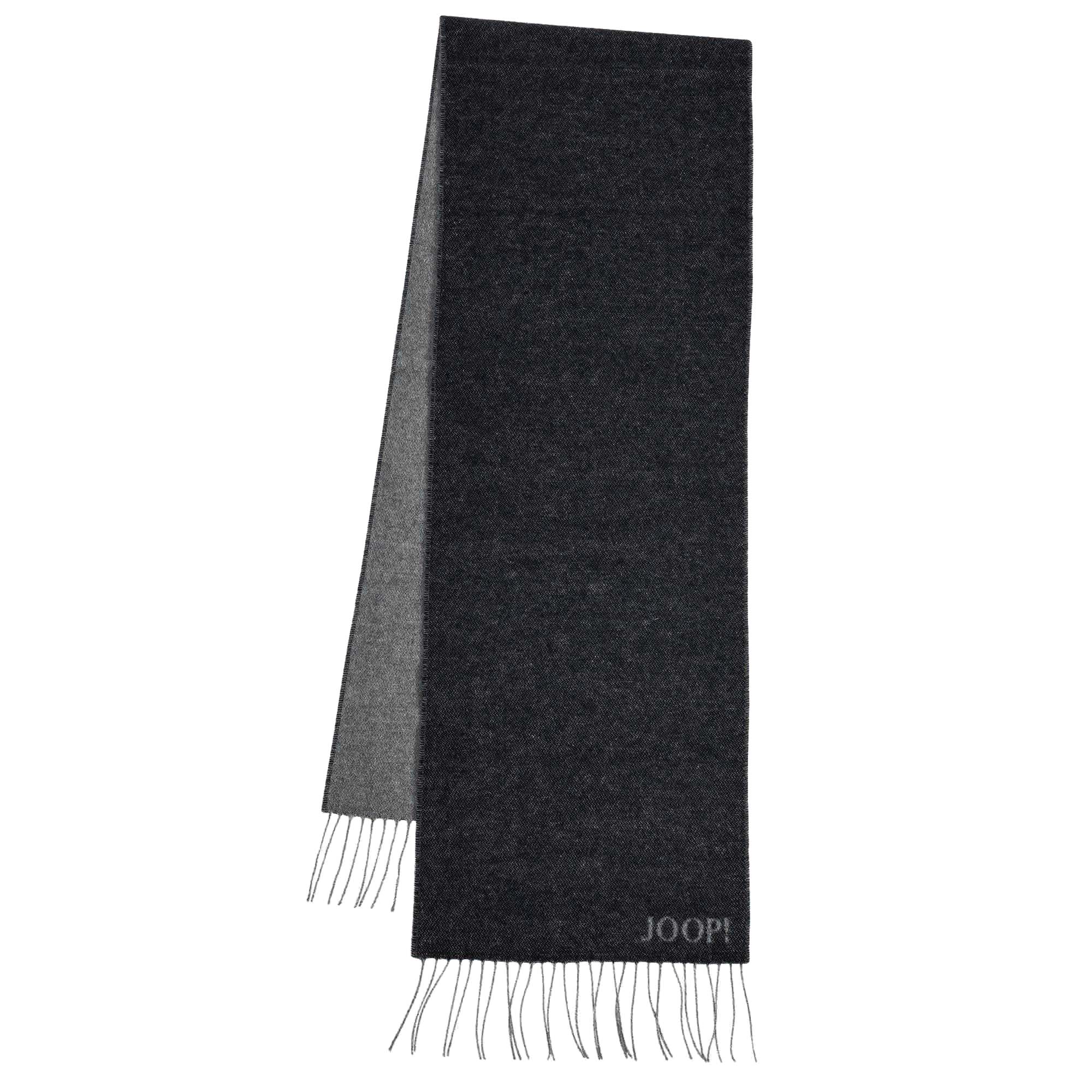 JOOP! Men Wool scarf – Larsen, reversible scarf, logo