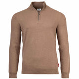 JOOP! JEANS Herren Strickpullover - Lauriono, Feinstrick, Wolle, Steh-Zipkragen, Bündchen, einfarbig