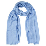 JOOP! Women's Scarf - Agota, Woven Scarf, Shawl, Lightweight Scarf, Modal, Cornflower