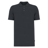 JOOP! Men's Knitted Polo Shirt - Jorge, Cotton, Waffle Texture