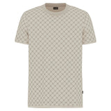 JOOP! Men's T-shirt, all-over print - Victormanuel, cotton-lyocell