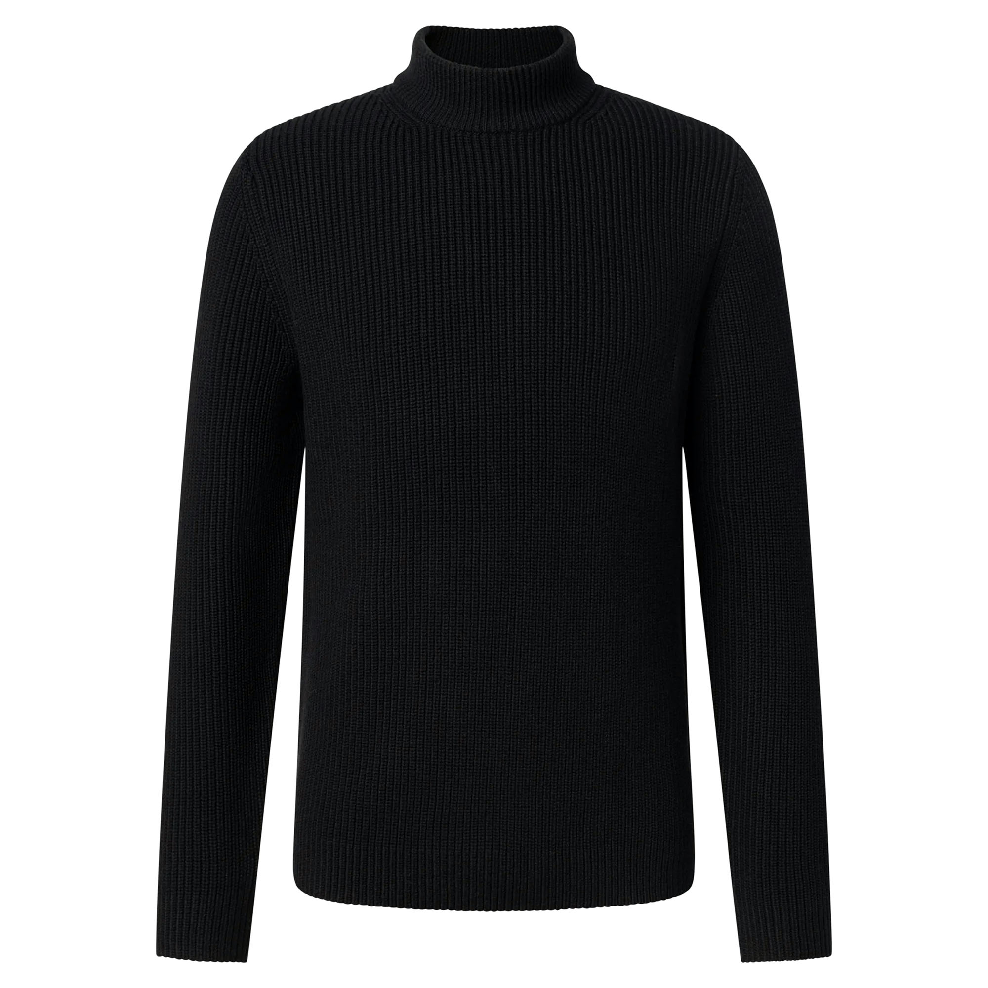 JOOP! JEANS Herren Strickpullover - Orlissor, Grobstrick, Stehkragen, Baumwoll-Woll-Mix