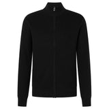 JOOP! Herren Strickjacke mit Stehkragen - Vittrios, Reißverschluss, Strukturstrick, Baumwolle