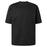 JOOP! Men’s T-Shirt - Varo, Crew Neck, Short-Sleeved, Cornflower Allover, Cotton