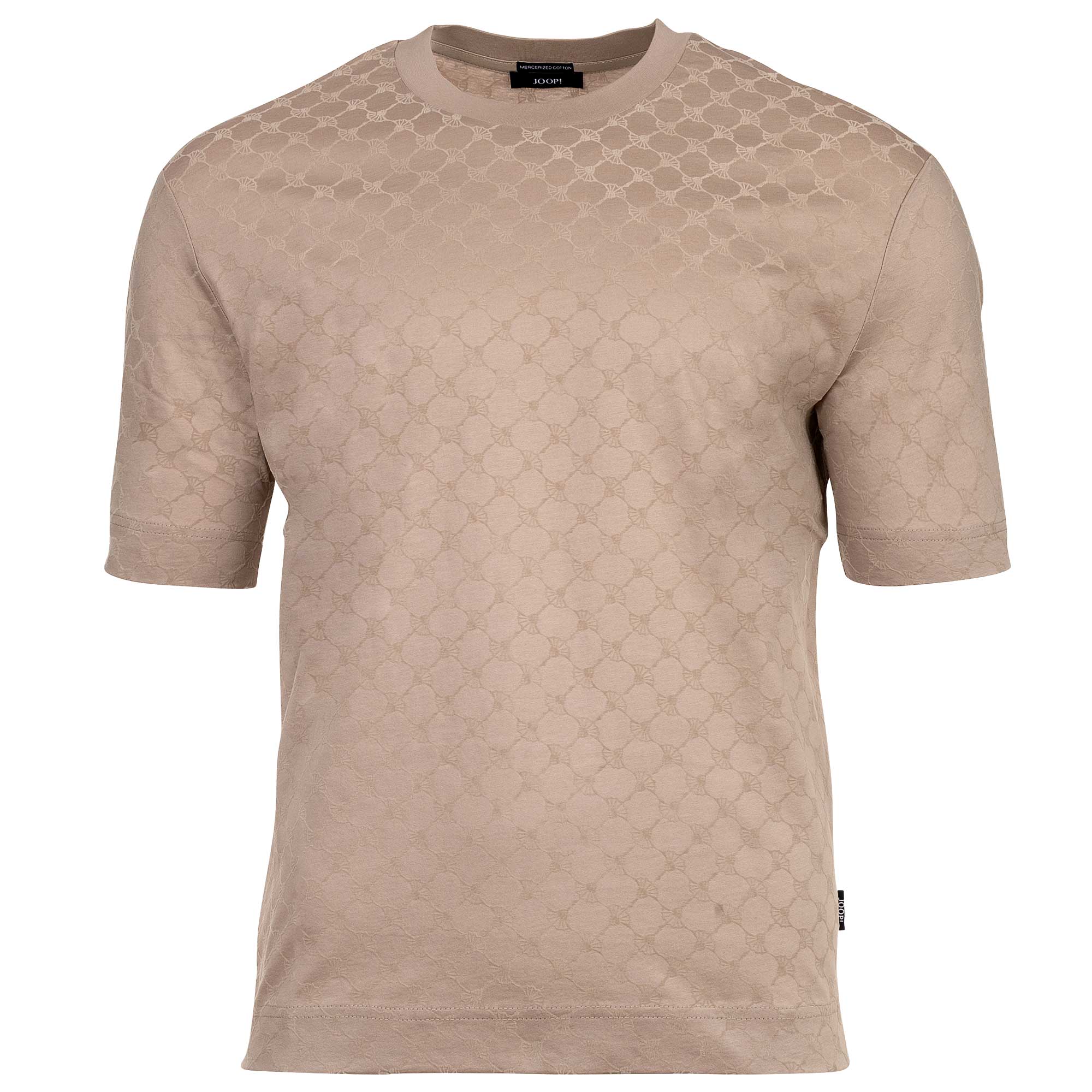 JOOP! Men’s T-Shirt - Varo, Crew Neck, Short-Sleeved, Cornflower Allover, Cotton