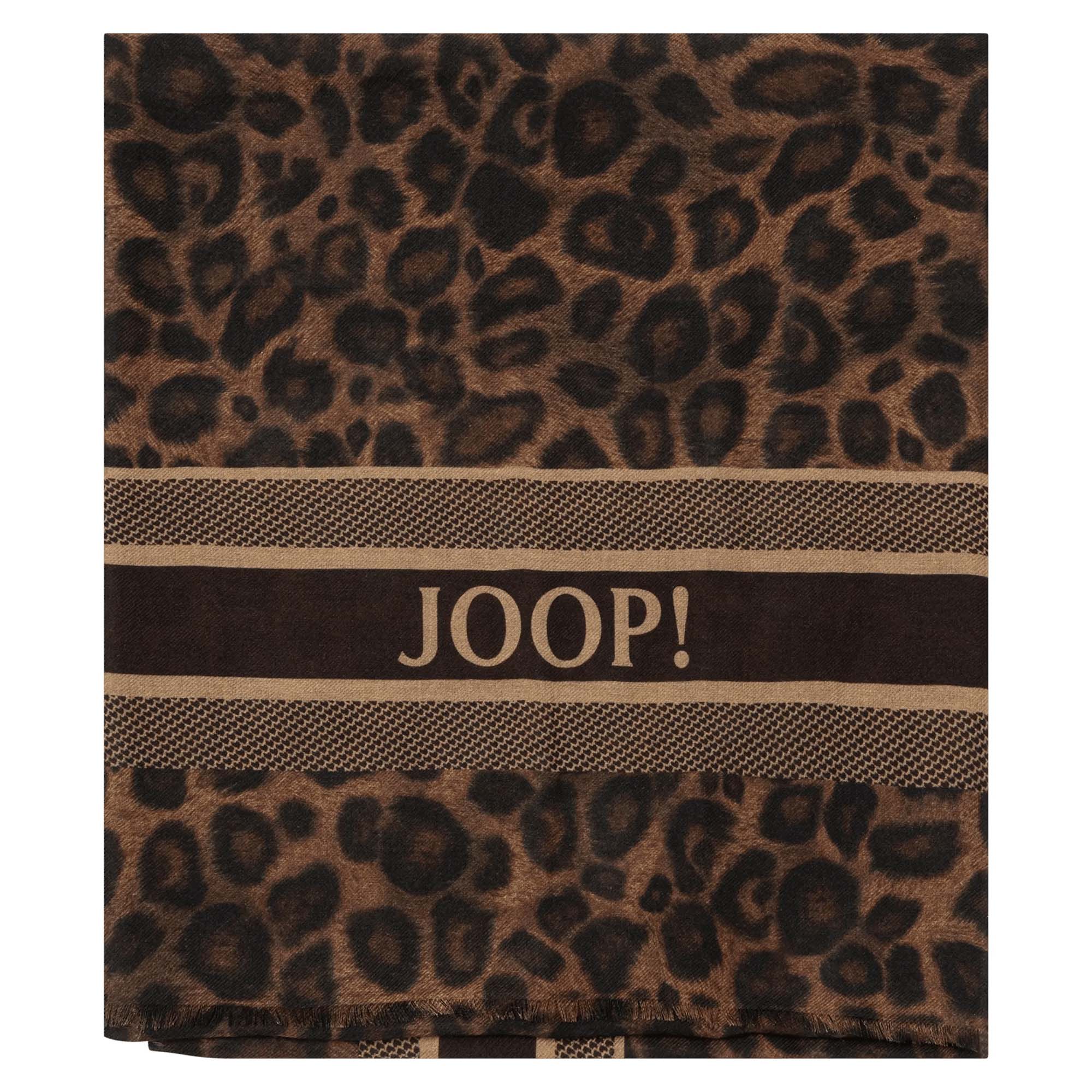 JOOP! Women Scarf - Amanda, Wrap, Leopard Print, Modal
