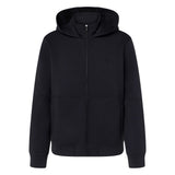 JOOP! Herren Sweatjacke - Teyran, Kapuze, Material-Mix, einfarbig