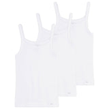 Sanetta girls undershirt shirt without sleeves Top Basic - White