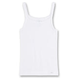 Sanetta girls undershirt shirt without sleeves Top Basic - White
