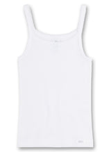 Sanetta girls undershirt shirt without sleeves Top Basic - White