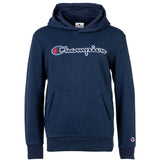 Champion Kids Unisex Hoodie - Sweater, Cotton, Hood, Pocket, Logo, Solid Color