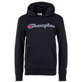 Champion Kids Unisex Hoodie - Sweater, Cotton, Hood, Pocket, Logo, Solid Color