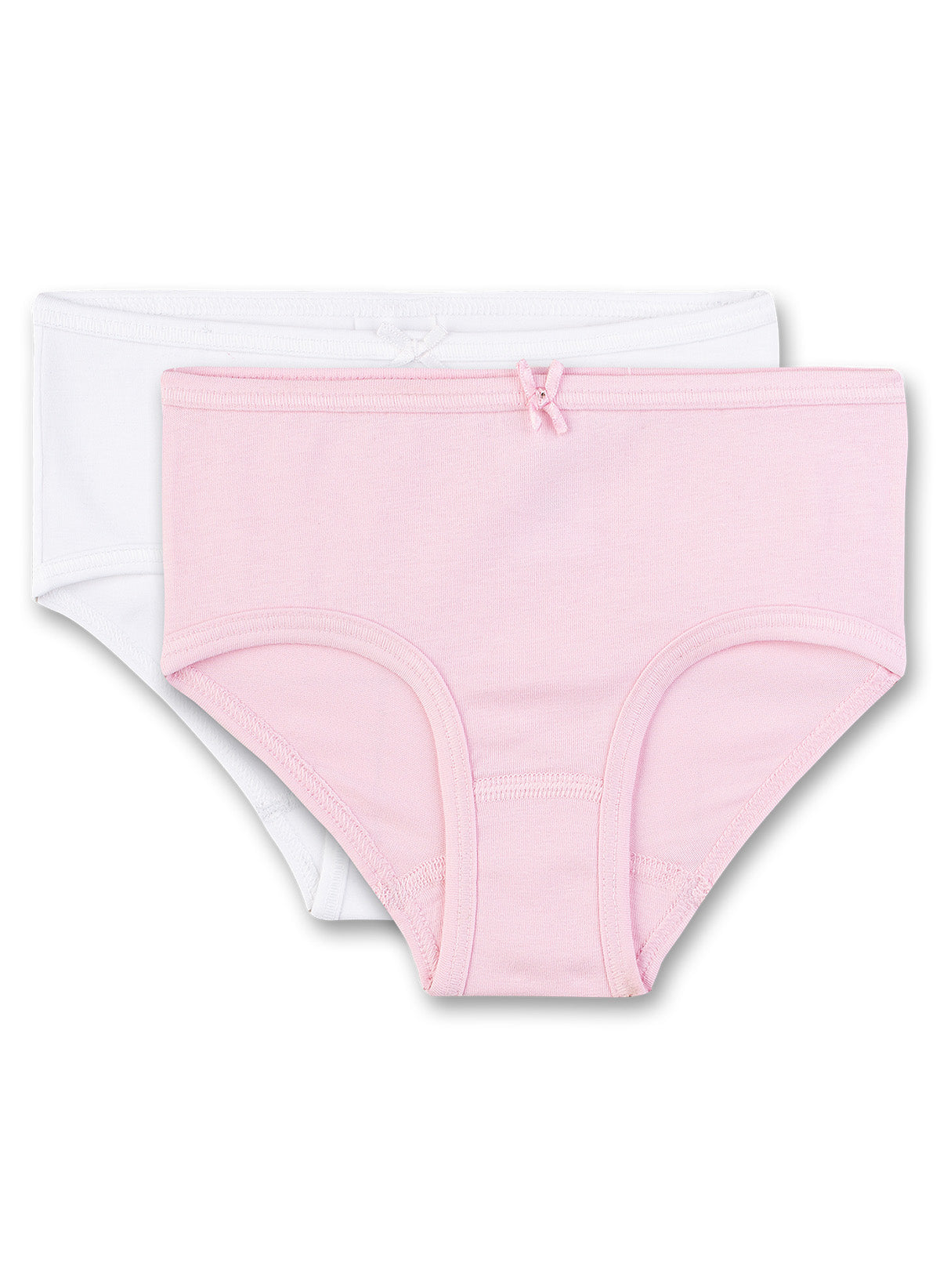 s.Oliver Mädchen 2er Pack Hipslip - Slip, Unterhose, Brief, Cotton Stretch, uni