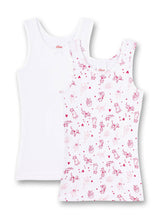 s.Oliver Girls Undershirt 2-Pack - Shirt without Arms, Shirt, fine rib, Cotton Stretch