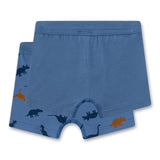 Sanetta boys' shorts, 4-pack - kids, underpants, cotton stretch, dinosaur print