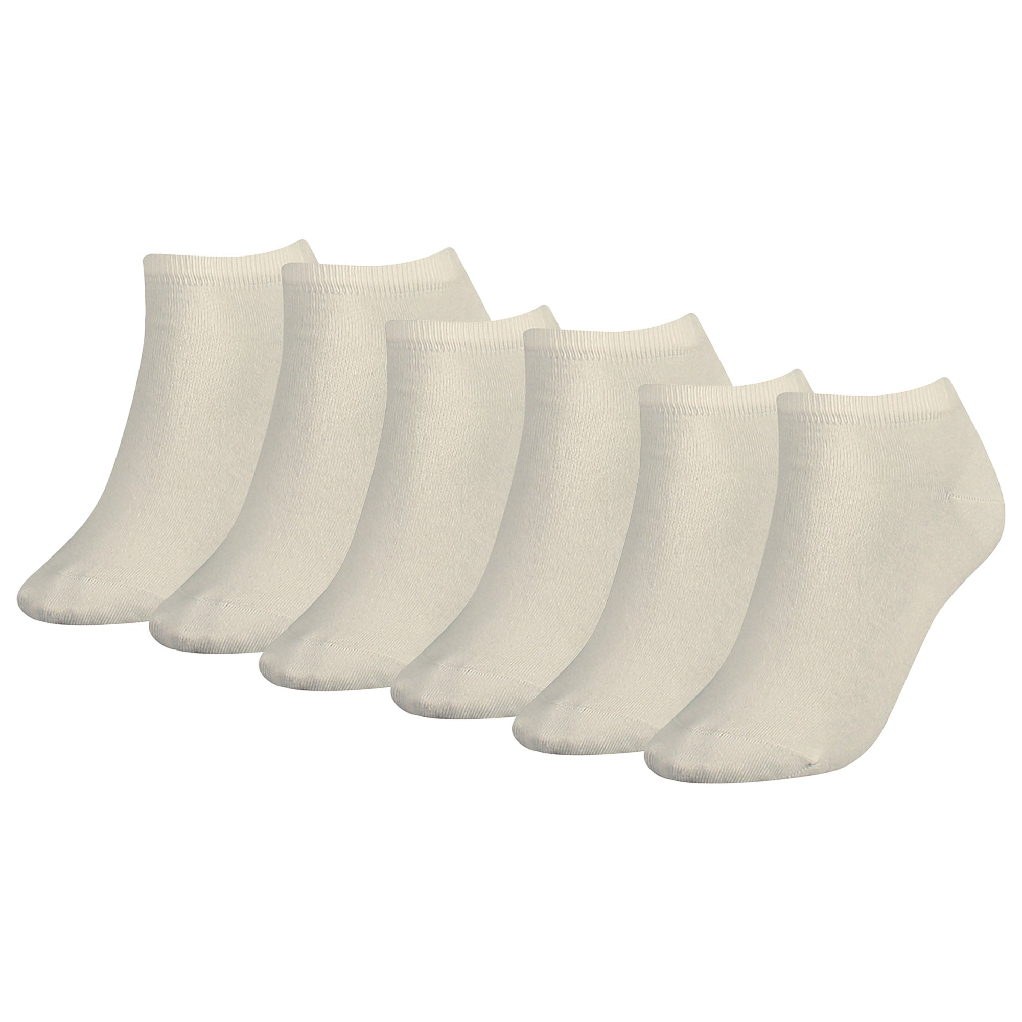 TOMMY HILFIGER Damen Sneaker Socken, 6er Pack - TH, Baumwolle, Uni