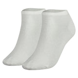 TOMMY HILFIGER Ladies Sneaker Socks, 2-pack - TH, cotton, plain