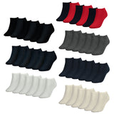 TOMMY HILFIGER Ladies Sneaker Socks, 6-pack - TH, cotton, plain