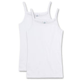 Sanetta Girls Undershirt, Pack of 2 - Shirt without Arms, Top