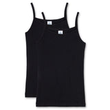 Sanetta Girls Undershirt, Pack of 2 - Shirt without Arms, Top