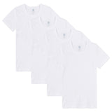 Sanetta Jungen T-Shirt, 4er Pack - Unterhemd, Basic, Organic Cotton