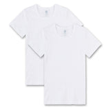 Sanetta Boys T-Shirt, 2-Pack - Undershirt, Basic, Organic Cotton