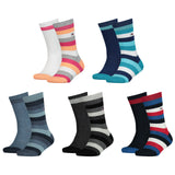 TOMMY HILFIGER Kids Socks, Pack - Basic Stripe, TH, Stripes, 23-42