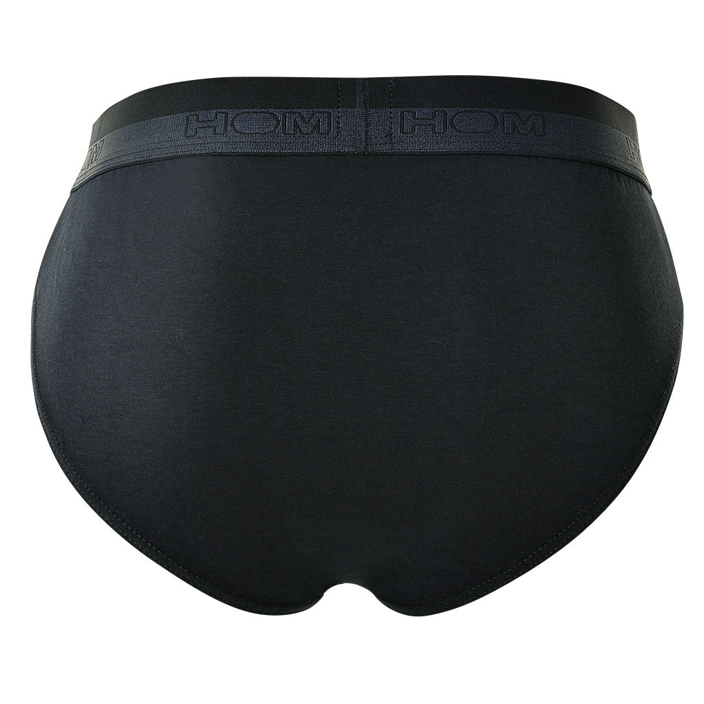 HOM Herren Slips, Vorteilspack - Mini Briefs HO1, Unterhose, Baumwoll-Modal, einfarbig