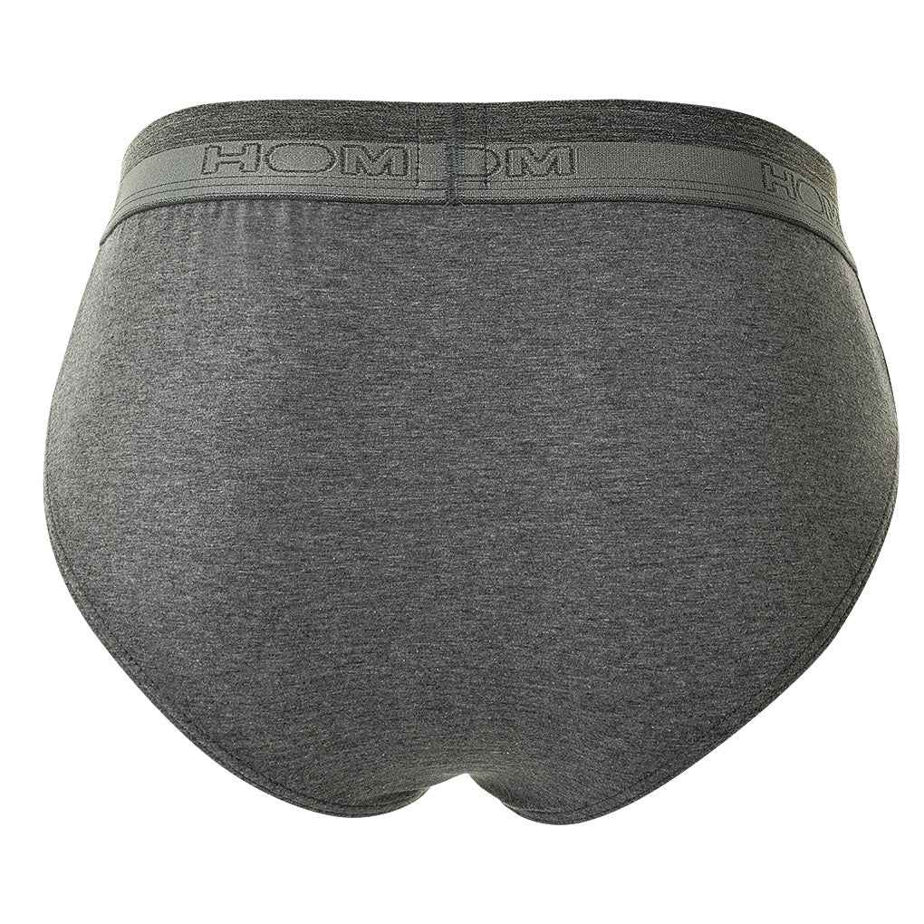 HOM Herren Slips, Vorteilspack - Mini Briefs HO1, Unterhose, Baumwoll-Modal, einfarbig