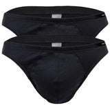 HOM Herren Comfort Micro Brief 2er Pack - Slip, Unterwäsche, Baumwolle, einfarbig
