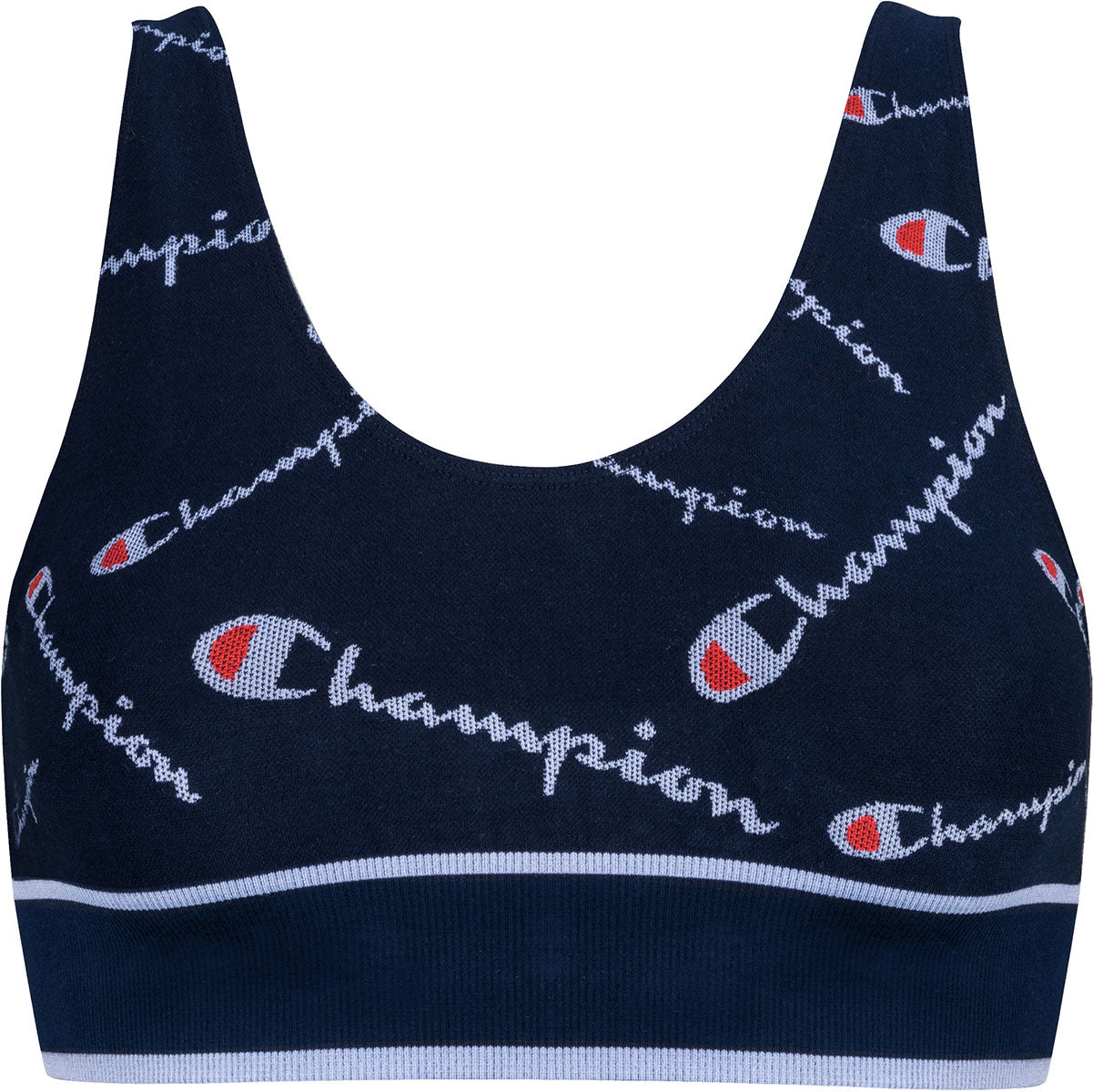 Champion Damen Bustier - Seamless Bralette, Allover-Logo