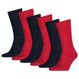 TOMMY HILFIGER Herren Socken, 6er Pack - Classic, Strümpfe, einfarbig