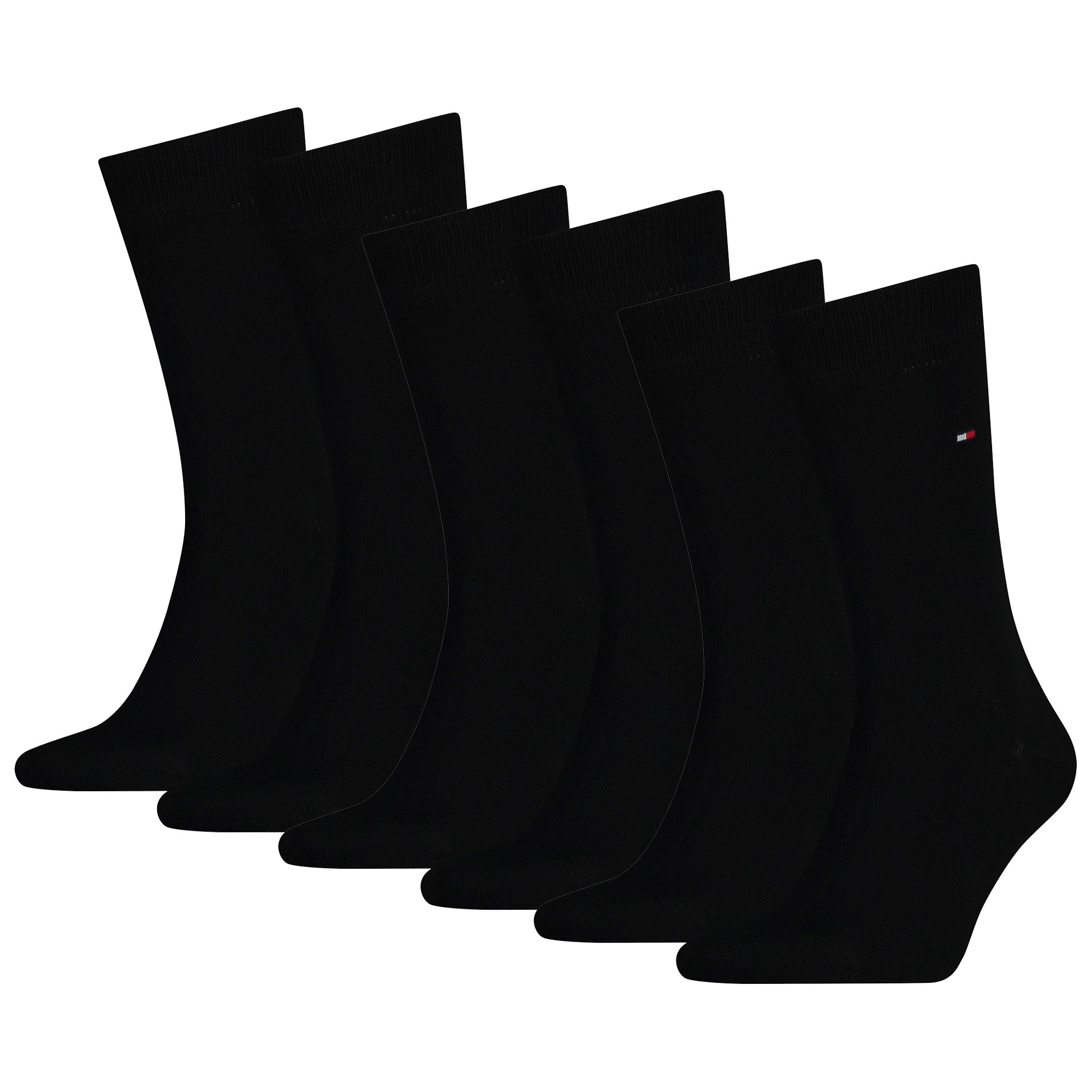 TOMMY HILFIGER Herren Socken, 6er Pack - Classic, Strümpfe, einfarbig