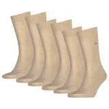 TOMMY HILFIGER Men Socks, Pack of 6 - Classic, Stockings, plain