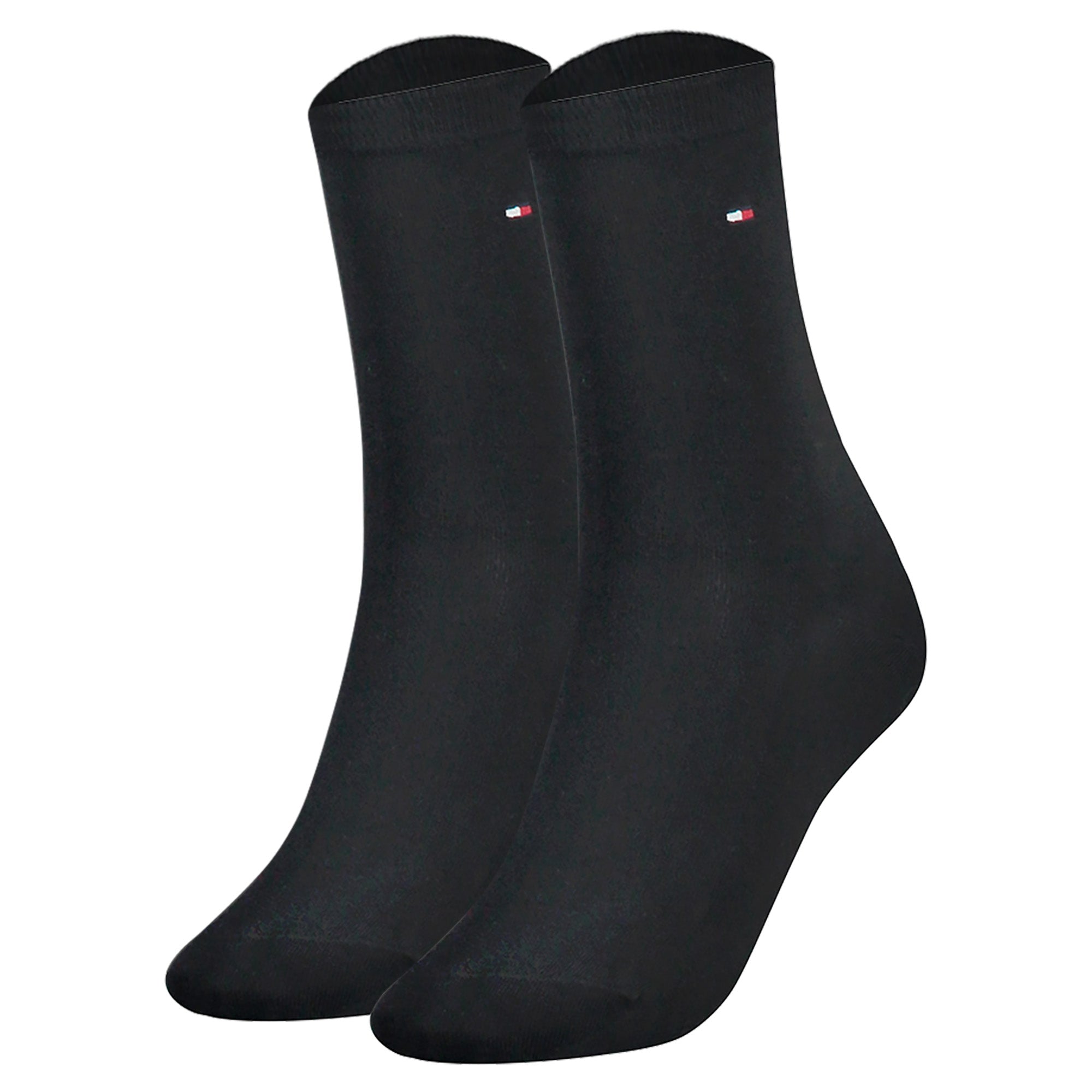 TOMMY HILFIGER Damen Socken, 2er Pack - Classic, Strümpfe, einfarbig